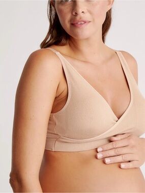 Quince Ribbed Nursing & Lounge Bra (set of 2) 4/17